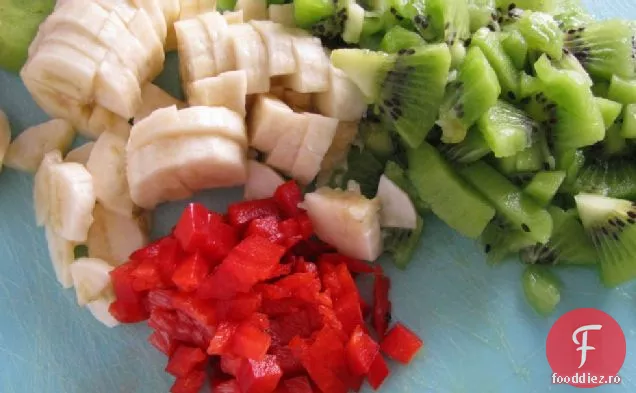 Salată De Kiwi Cu Banane