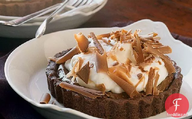 Tartele Cu Cremă De Ciocolată Și Banane
