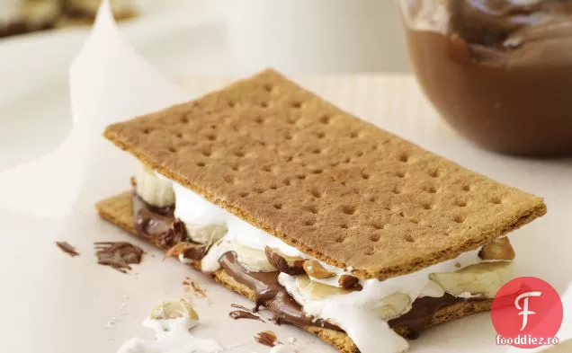 Banana-Nutella S ' Mores