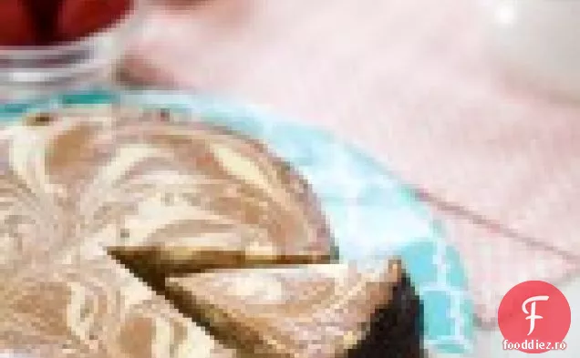 Cheesecake Split Cu Banane Cu Sos De Căpșuni