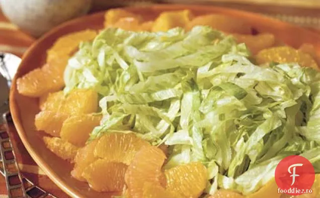 Salată De Citrice Cu Sos De Semințe De Banane-Mac