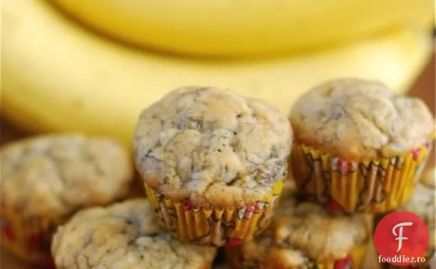 Mini Briose De Pâine Cu Banane