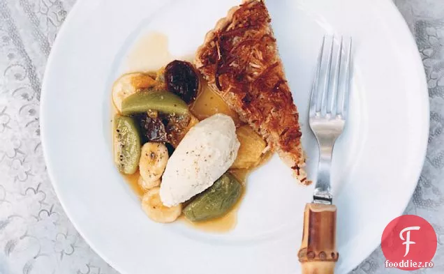 Salată de Kiwi, banane și fructe de pasiune