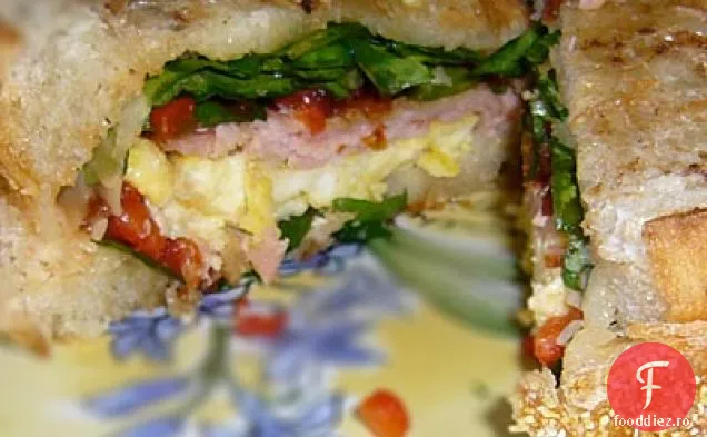 Brioche De Portocale Pâine Prăjită Franceză Cu Banane Și Nucă De Cocos