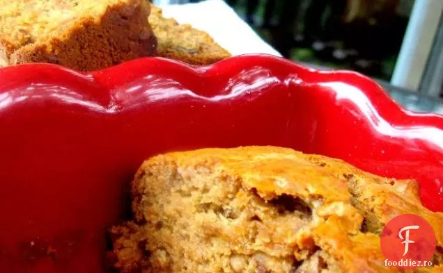 Pâine Vegană Cu Nuci De Banane
