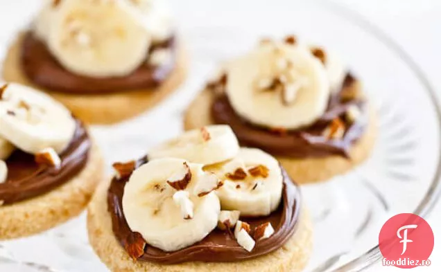 Fursecuri Cu Nutella, Banane Și Migdale