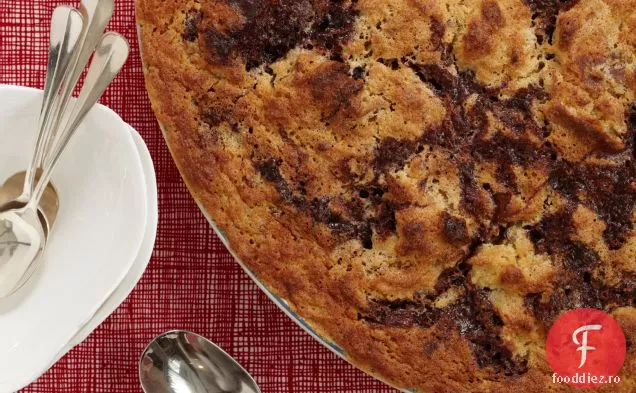 Budincă De Pâine Brioche Cu Banane