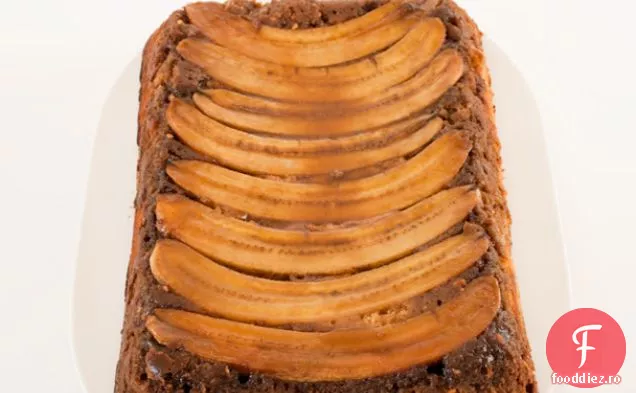 Tort Cu Ciocolată-Arahide-Unt-Banane Cu Susul În Jos