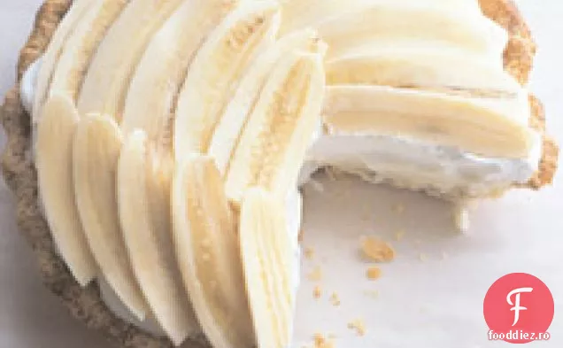 Plăcintă Cu Cremă De Banane