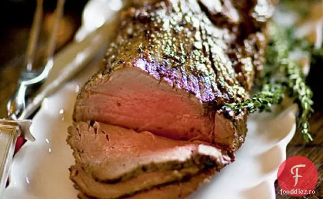 Filet de vită cu reducere de prune Port-plajă