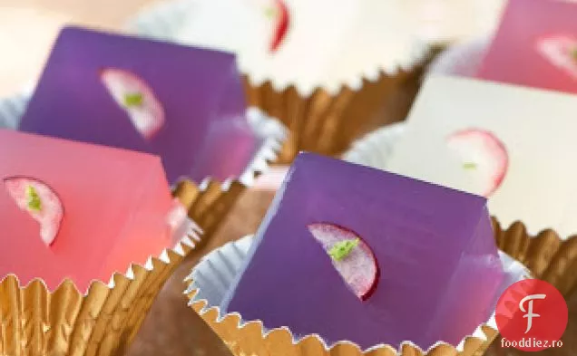 Blackberry Cosmopolitan Jelly Shots