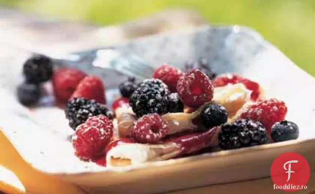 Crepe De Brânză Cu Cremă De Mure