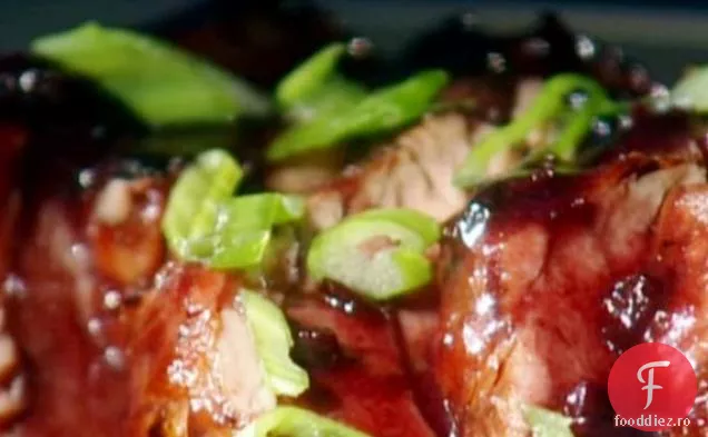 File De Porc Glazurat Cu Jalapeno De Mure