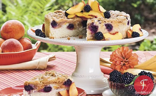 Tort De Cafea Blackberry-Peach