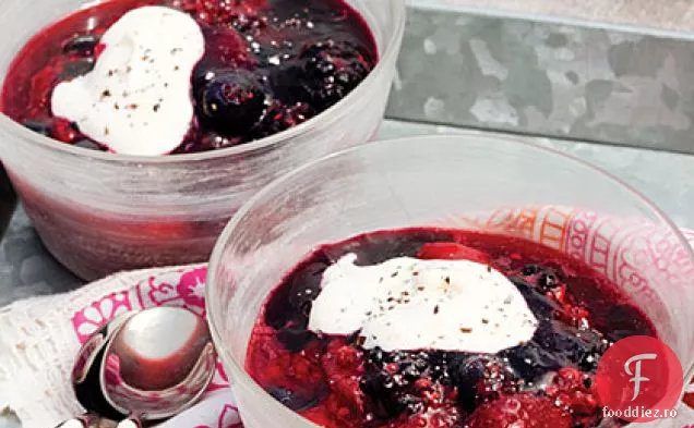 Boabe zdrobite cu jeleu de Hibiscus