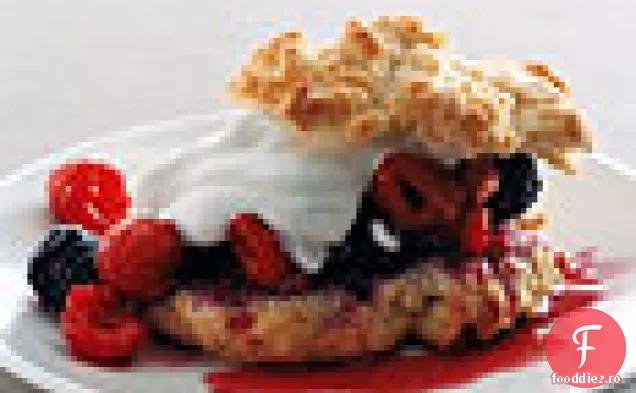 Shortcakes Cu Două Fructe De Pădure