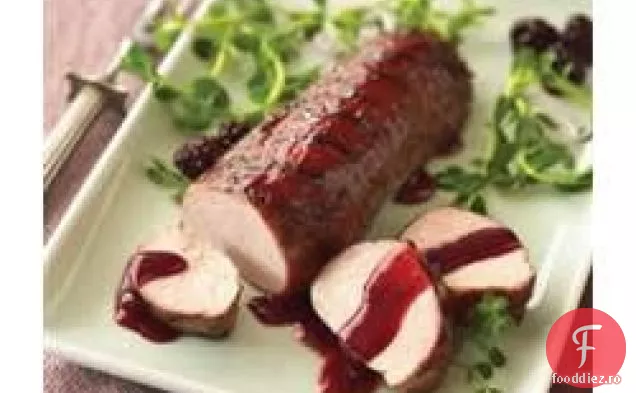 File De Porc La Grătar Cu Mure