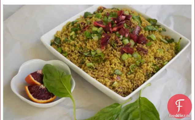 Quinoa Cu Portocale De Sânge Și Busuioc