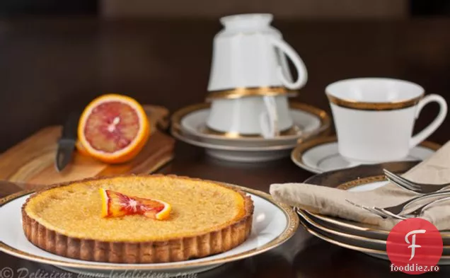 Tartă Portocalie De Sânge