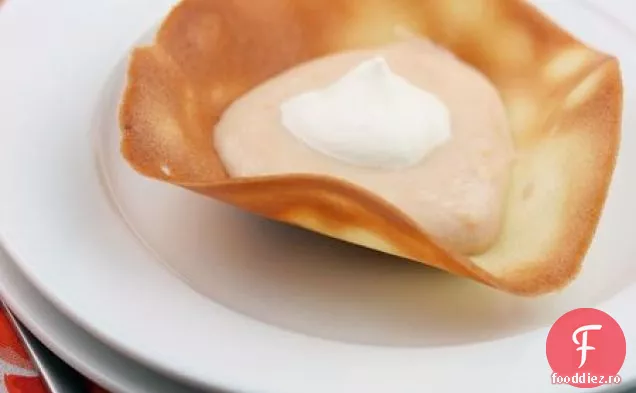 Sânge portocaliu Curd Tuile-permite