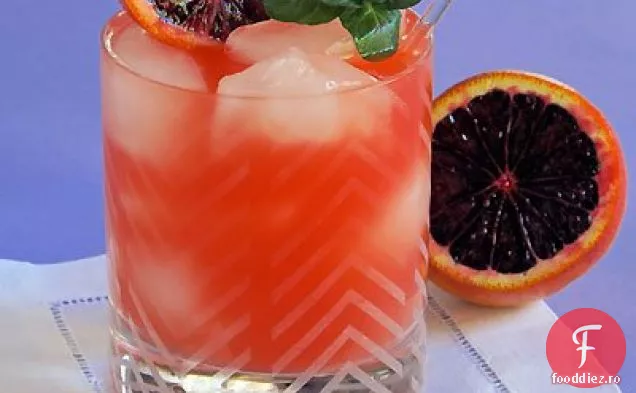 Cocktail Bloody Bourbon (Blood Orange & Bourbon ) 