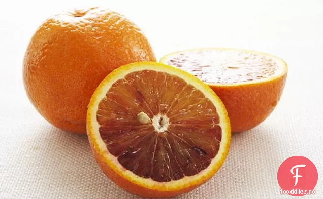 Fenicul ras cu portocale de sânge, Pecorino și rodii