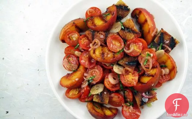 Panzanella De Piersici La Grătar