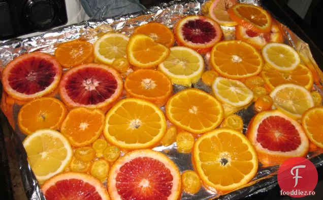 Tartă De Portocale Caramelizată Cu Ciocolată