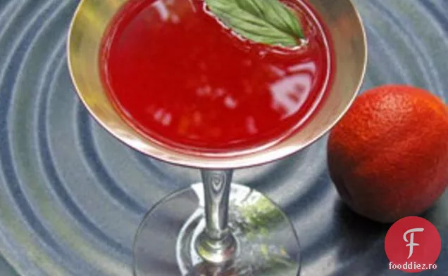 Thai busuioc sânge-portocaliu Martini