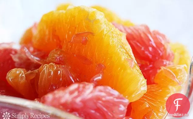 Salată De Fructe Citrice Cardamom