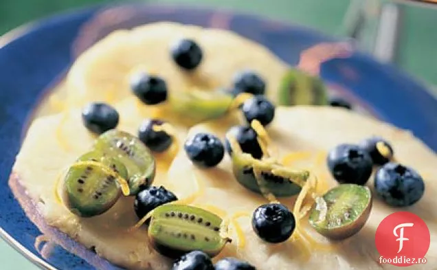 Desert de ananas, afine și Kiwi