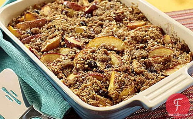 Nectarine-Blueberry Crisp