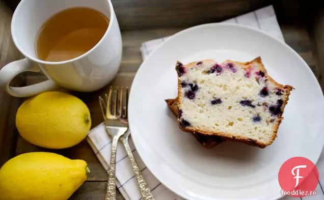 Tort De Ceai De Afine Cu Lămâie