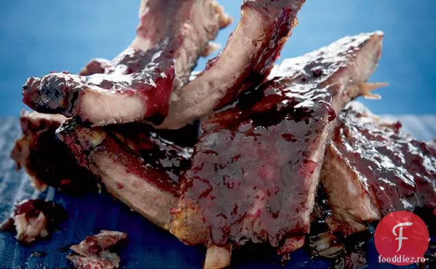 Coaste Glazurate Cu Afine