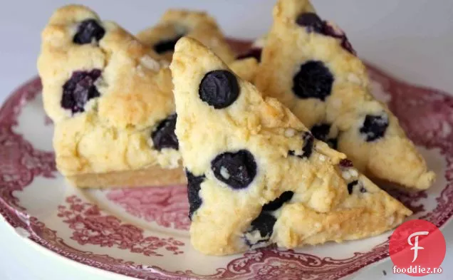 Mini Rețetă De Scone Cu Afine Cu Lămâie