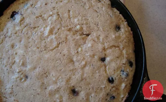 Tort De Tigaie Cu Afine Cu Bacon De Porumb