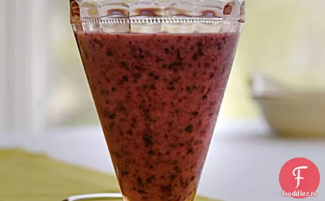 Smoothie Cu Fructe De Afine-Pasiune