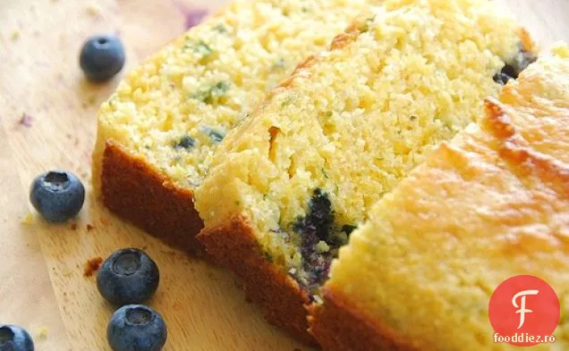 Pâine De Porumb Cu Afine Lemony Cu Busuioc
