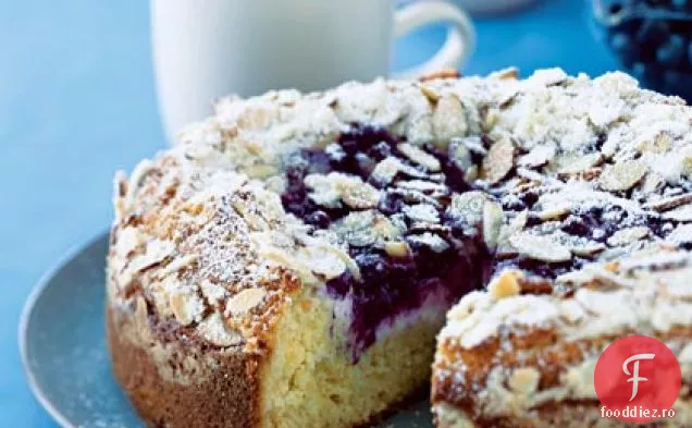 Tort De Cafea Cu Brânză Cremă De Afine