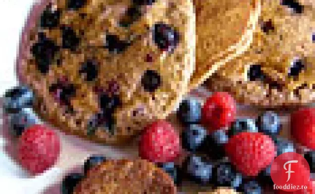 Clătite vegane cu afine Moby