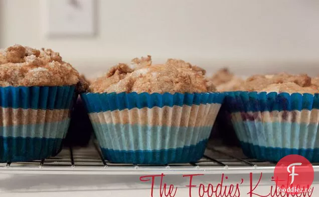 Muffins Crumble De Afine