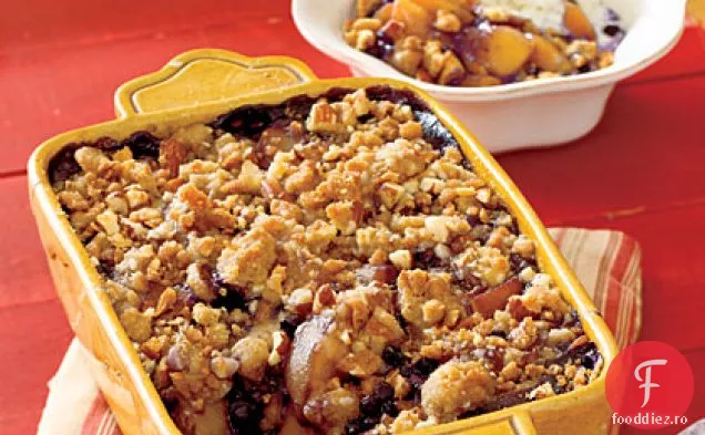 Crumble De Piersici-Afine