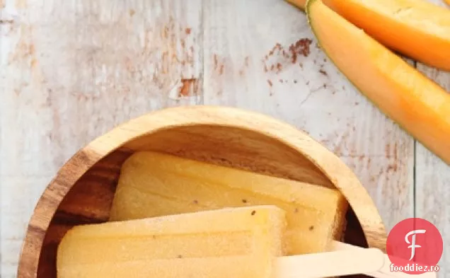 Popsicles De Pepene Galben Și Kiwi Daiquiri