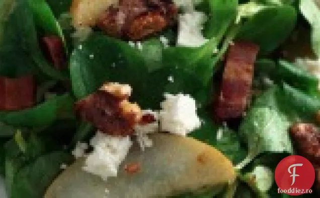 Salată Mediteraneană Cu Prosciutto, Fenicul Și Pepene Galben, Che