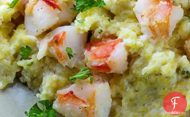 Creveți Cu Crupe De Brânză