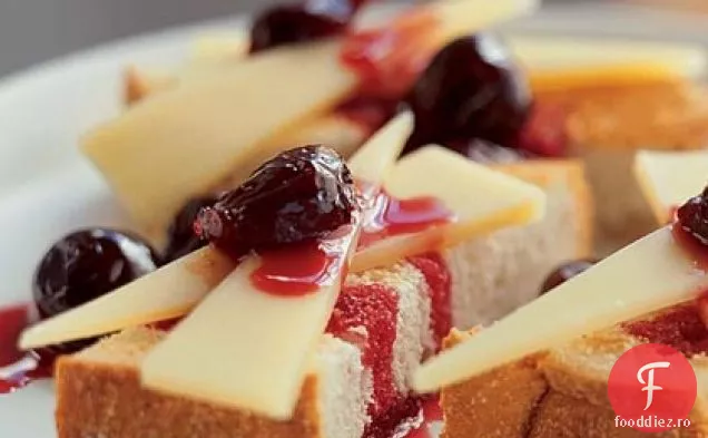 Gruyincroprocorre și compot de cireșe