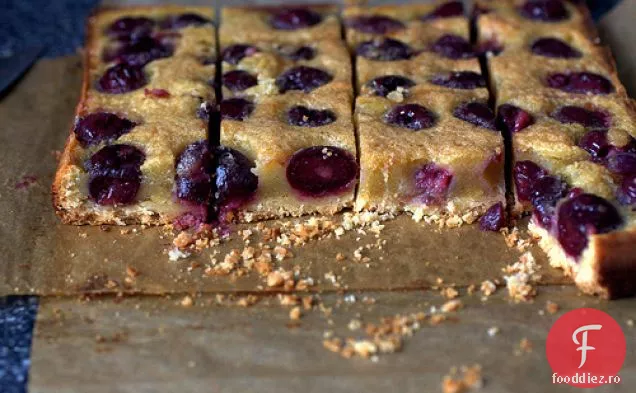 Cherry Brown Butter Bars + Nou Proiect Video