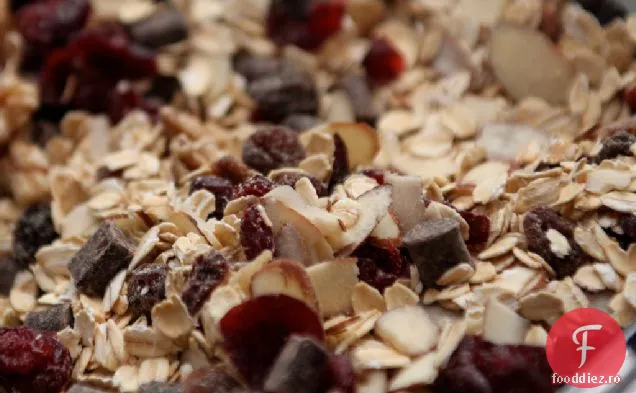 Rețetă Crocantă De Granola Cu Cireșe De Ciocolată