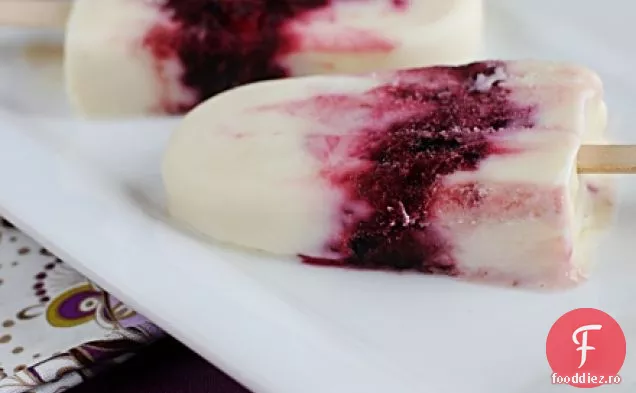 Popcicles De Iaurt Cu Cireșe Dulci