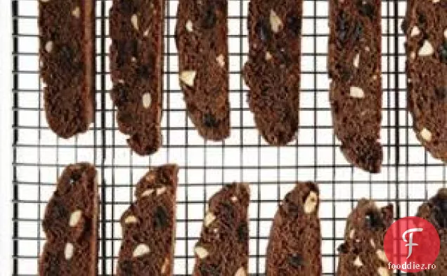 Biscotti cu ciocolată și cireșe